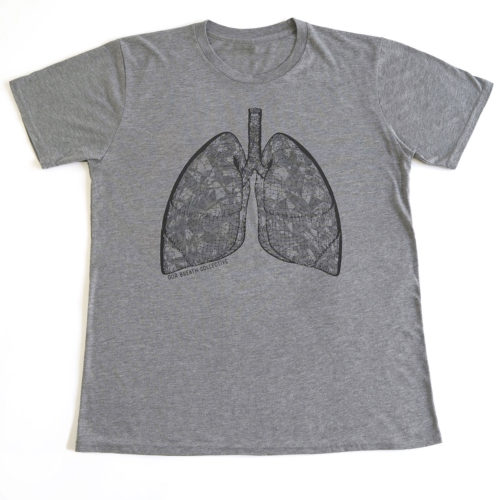 Our Breath Collective lung t-shirt